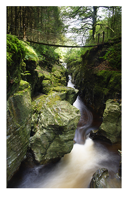 A3 Pxxxx Hafod Suspension Bridge