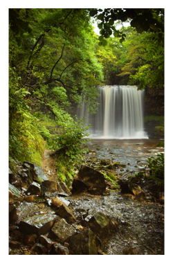 A3 Pxxxx Sgwd yr Eira borderedr