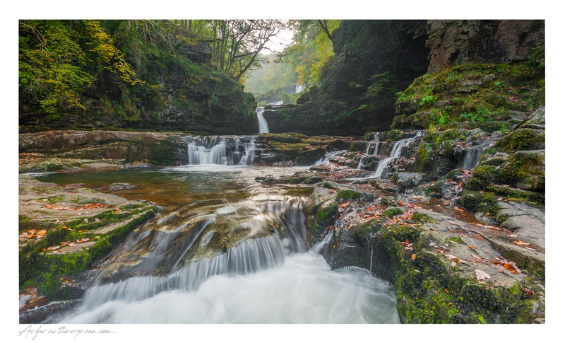 Sgwd Isaf Clun Gwyn - Ystradfellte - Cwm Porth